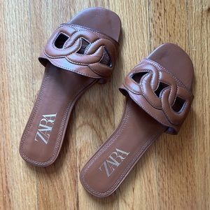 ZARA slide sandal